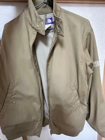 THE NORTH FACE 베이지 나일론 자켓 S