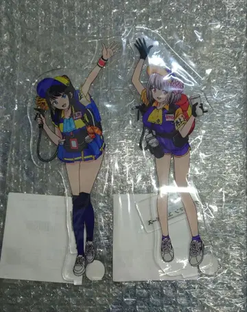 에우레카 복권 그리드맨 타카라다 리카 신조 아카네 아크릴 스탠드 2종