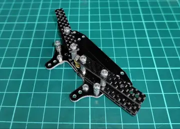 미니 사륜구동 1축 리어 닻 2단식 FRP 카본