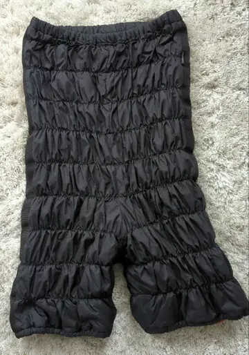 LOUVREDO 복원 워머 팬츠 블랙