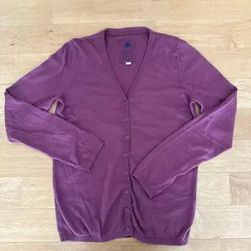 PETIT BATEAU 퍼플 가디건 16 ans