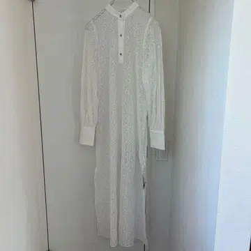 이에나 IENA THE IRON gather 레이스 원피스 레이스