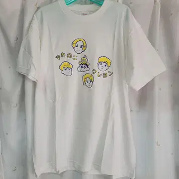 마카로니 연필 짱구는 못말려 콜라보 T셔츠