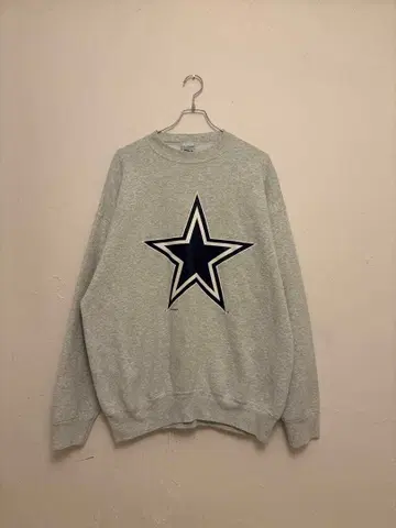 90s USA제 SALEM NFL 댈러스 카우보이즈 맨투맨 그레이 XXL
