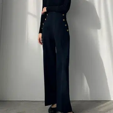 [택 포함 새상품] 완판템 하이웨스트 마린 팬츠 네이비