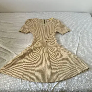 31 Sons de mode 베이지 니트 원피스 반팔