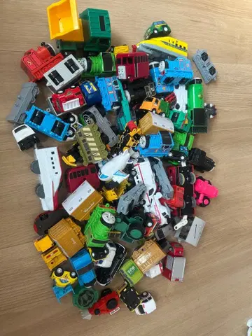 토마스와 친구들 미니카 묶음 판매 토미카 프라레일풍 완구 세트