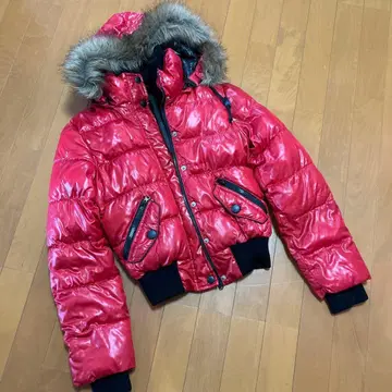 INGNI 빨간색 다운 자켓 M 사이즈