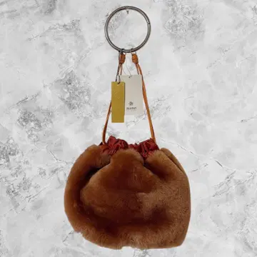 [ 새상품 ] 나노 유니버스 NOMADIS 별주 리얼 무스탕 퍼 백