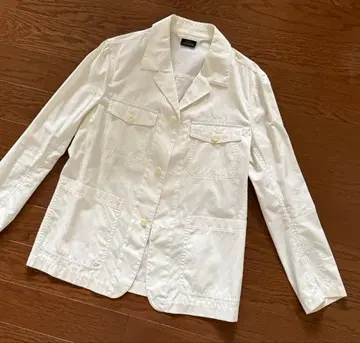 새상품급 LACOSTE 화이트 테일러드 자켓