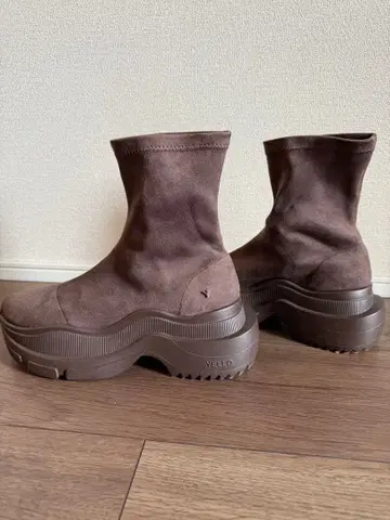 YELLO 숏부츠 브라운 M 사이즈