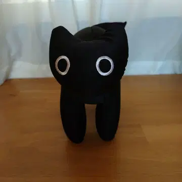 검은 고양이 비즈 봉제 인형