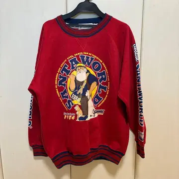 SANTAWORLD 산타월드 맨투맨 빅 프린트