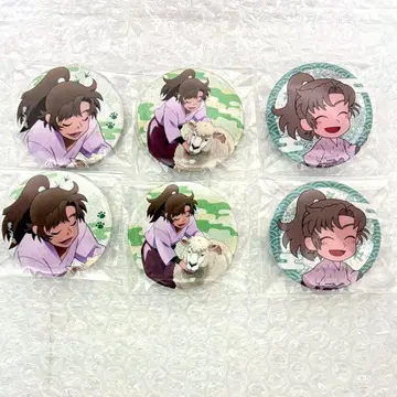 닌타마 란타로 젠포지 잇사쿠 캔뱃지 묶음 판매