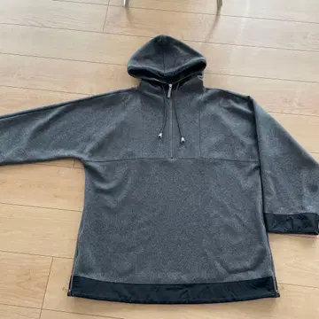 SPORT MAX CODE 그레이 후드 부착 후드티