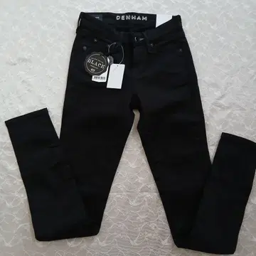 DENHAM 새상품 팬츠 블랙 사이즈 22