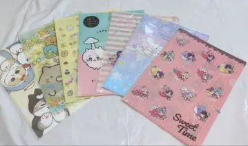 클리어 파일 세트 7매 세트