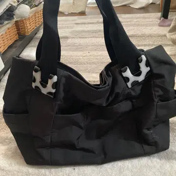 이아 파피요네 숄더 포함/수지 부품 토트백 L 사이즈