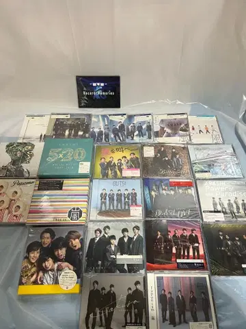 아라시 싱글 앨범 세트 5 x 20 Popcorn GUTS!