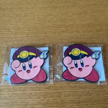 커비 한큐 콜라보 러버 마그넷 2개 세트