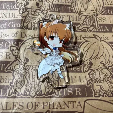 로스트 플래그 콜라보 카페 아크릴 스탠드 키링 오기소 유키나