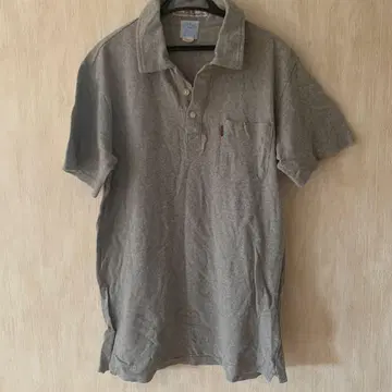 DENIME 그레이 피케 셔츠 L 사이즈