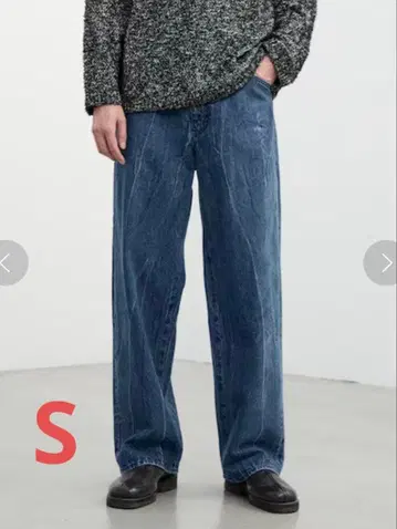 LIDNM VINTAGE SLUB STRAIGHT DENIM