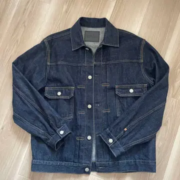 수피마 셀비지 데님 2nd 타입 트래커 자켓