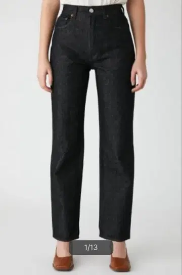 MOUSSY PLAIN JEANS STRAIGHT 사이즈 26