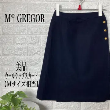 McGREGOR 울 랩 스커트 [ M 사이즈 상당 ] 새상품급
