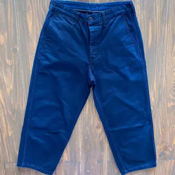 scye 네이비 크롭 치노 팬츠 부사이쿠 29