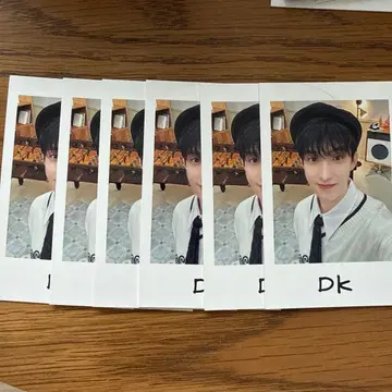 SEVENTEEN DK 도겸 HOLIDAY 인스턴트 사진 6장