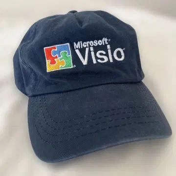 캡 빈티지 구제 의류 Microsoft Visio