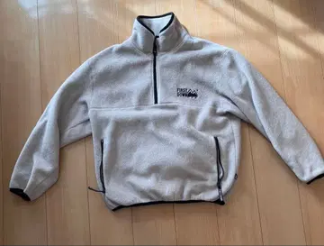 FIRST DOWN 플리스 자켓 L 크림