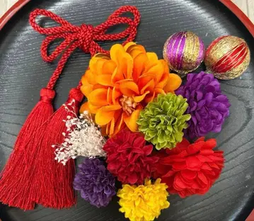 오늘 발송 성인식 일본 의류 후리소데 시치고산 머리 장식