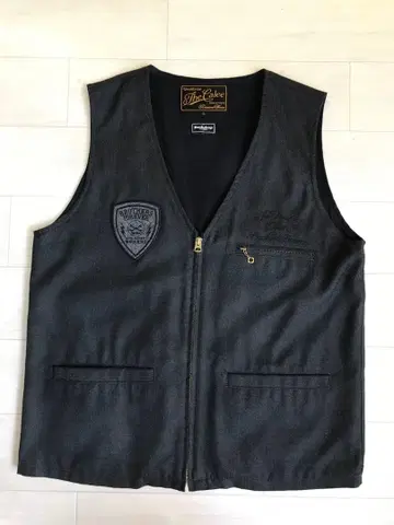 CALEE x BACK DROP 와펜 베스트