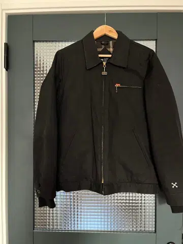 부루코 블랙 코튼 자켓