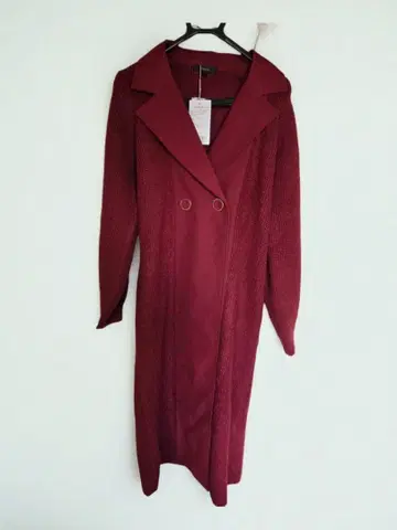 미사용 택 포함 rienda 니트 트렌치 코디건 프리 사이즈