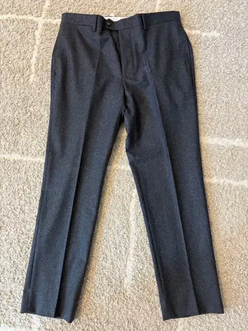 Officine Generale 오피치네 울 슬랙스 그레이 52