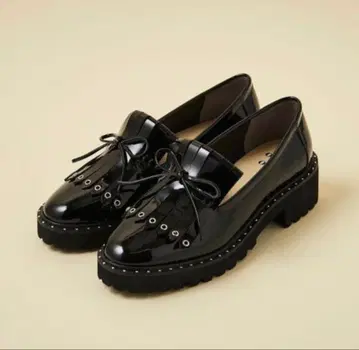 컨디션 최상 Odette e Odile 블랙 로퍼 23cm