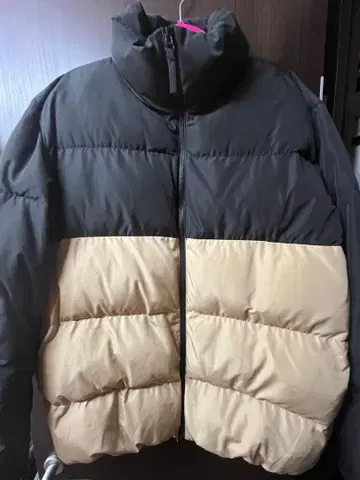 AZUL BY MOUSSY 다운 자켓 L 블랙/베이지