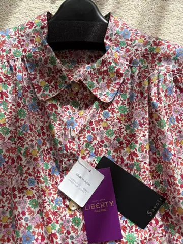 LIBERTY 꽃무늬 긴팔 셔츠 새상품