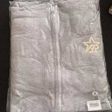 그레이 XL 후드티 B'z 파티 자수