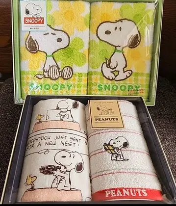 스누피 기프트 타월 세트