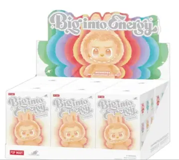 정품 POPMART LABUBU Big into Energy BOX
