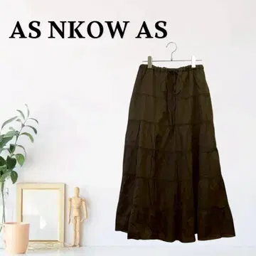 zG497 [F] AS NKOW AS 플레어 맥시 길이 A라인 개더