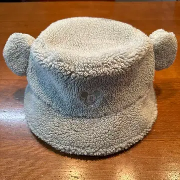 TDR 미키마우스 플리스 팬캡 라이트 그린 58cm