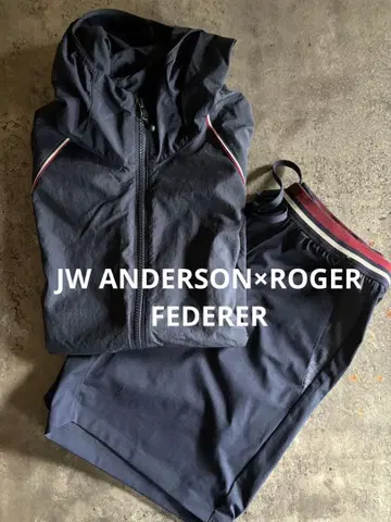 유니클로 JWA 로저 페더러 나일론 자켓 숏팬츠