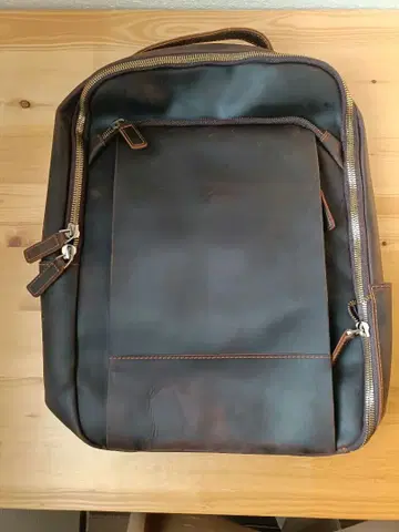 [ 미사용 새상품 ] 백팩 가죽 가방