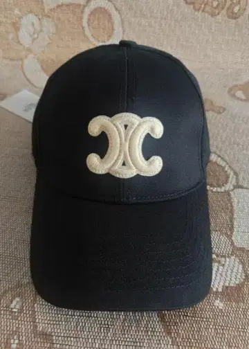 CITIZEN 자수 로고 야구 모자 블랙